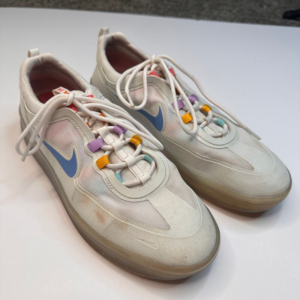 Nike SB Nyjah Free 2 Summit White Skate Shoes - Picture 2 of 7